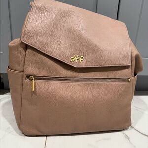 Freshly picked blush Backpack with Gold Accents